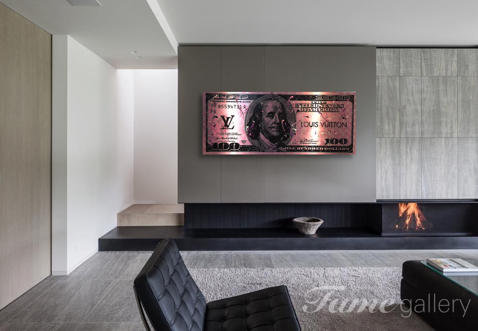 FameGallery — Dollar Louis Vuitton